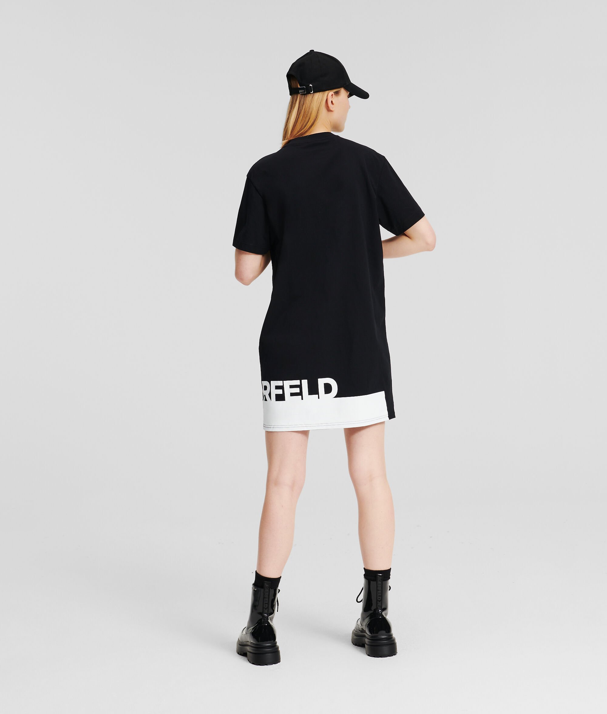 (image for) Time-Tested KLJ LOGO T-SHIRT DRESS